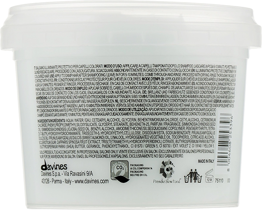 Davines Кондиціонер для додання блиску і захисту кольору волосся Minu Conditioner - фото N2