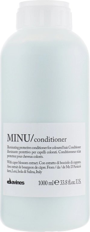 Davines Кондиціонер для додання блиску і захисту кольору волосся Minu Conditioner - фото N5