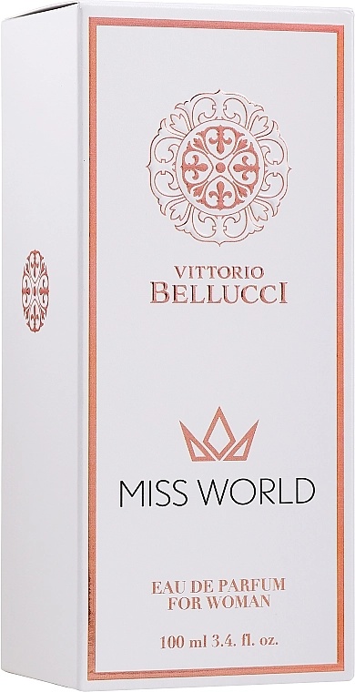 Vittorio Bellucci Miss World Парфюмированная вода - фото N2