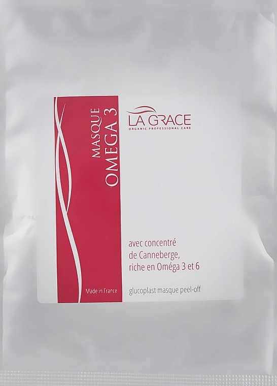 Глюкопласт-маска "Омега 3" - La Grace Omega 3 Masque Peel-off, 25 г - фото N1