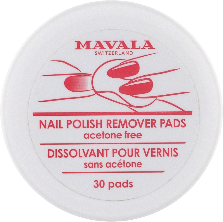 Mavala Серветки для зняття лаку Nail Polish Remover Pads - фото N1