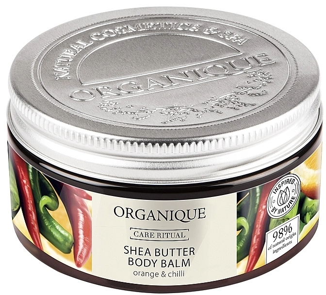 Organique Бальзам для тела "Апельсин и Чили" Shea Butter Body Balm Orange and Chilli - фото N1