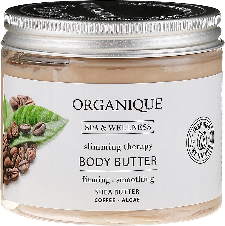 Organique Антицелюлітне масло для тіла Spa Therapie Coffee Body Butter - фото N1