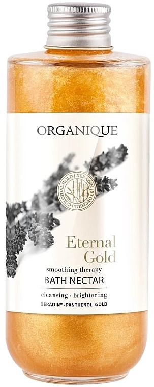 Organique Омолоджуючий нектар для ванни Eternal Gold Rejuvenating Golden Bath Nectar - фото N1