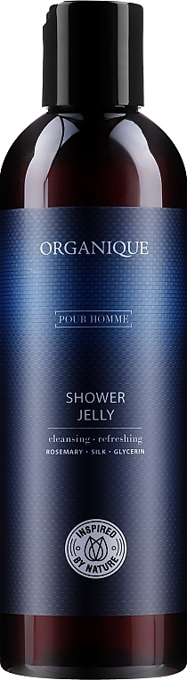 Organique Освежающий гель для душа Naturals Pour Homme Shower Jelly - фото N1