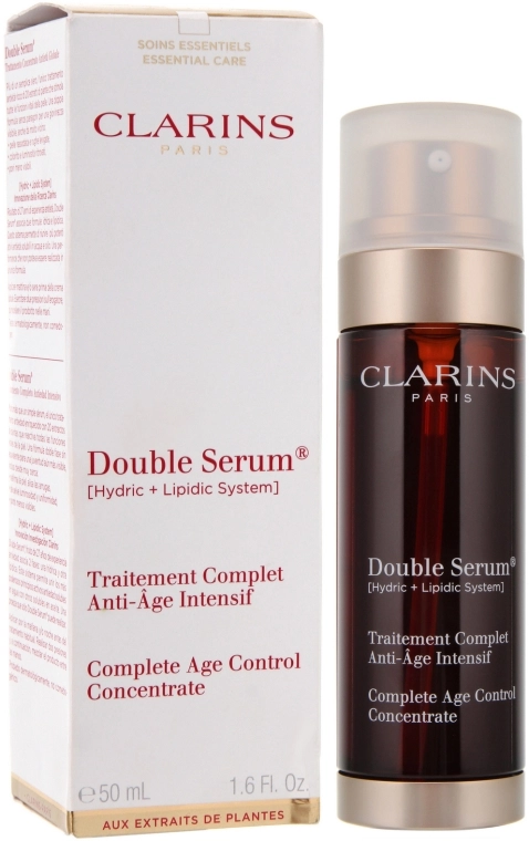 Clarins Подвійна сиворотка Double Serum Complete Intensive Anti-Ageing Treatment - фото N4