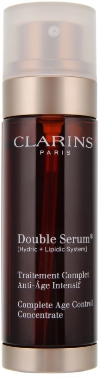 Clarins Подвійна сиворотка Double Serum Complete Intensive Anti-Ageing Treatment - фото N5