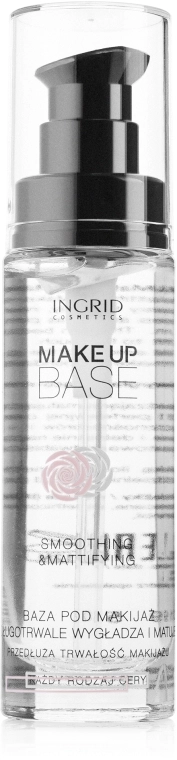 Ingrid Cosmetics Make Up Base Выглаживающая и матирующая база под макияж - фото N4