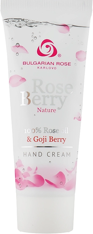 Bulgarian Rose Крем для рук Rose Berry Nature Hand Cream - фото N1