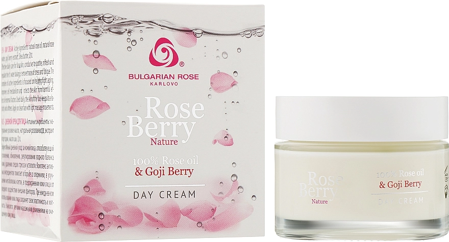 Bulgarian Rose Крем для обличчя денний Bulgarska Rosa Rose Berry Nature Day Cream - фото N1