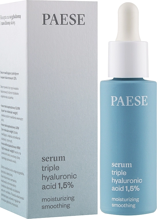 Paese Гиалуроновая сыворотка для лица Hyaluronic Facial Serum - фото N2