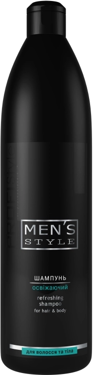 Profi Style Шампунь освежающий для мужчин Men's Style Refreshing Shampoo - фото N2