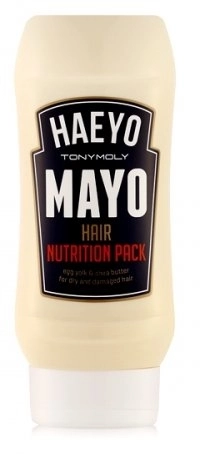 Tony Moly Поживна маска для сухого і пошкодженого волосся Haeyo Mayo Hair Nutrition Pack - фото N3