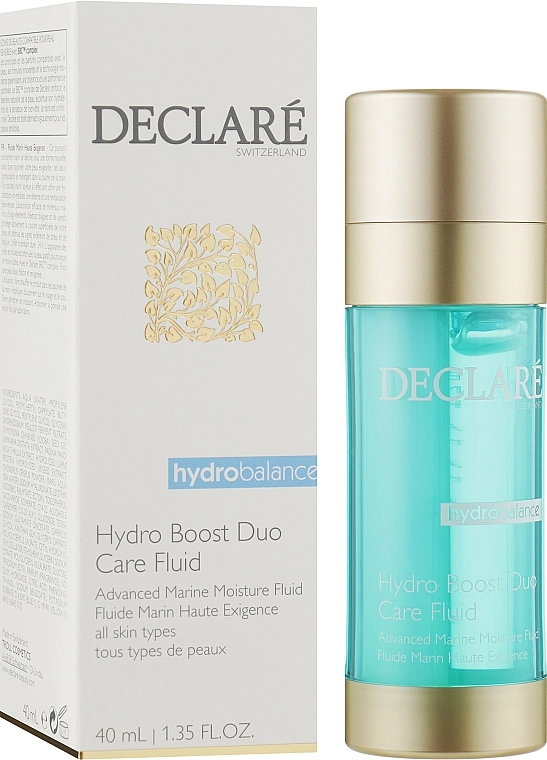 Declare Увлажняющий флюид с активным концентратом Hydro Balance Hydro Boost Duo Care Fluid - фото N2