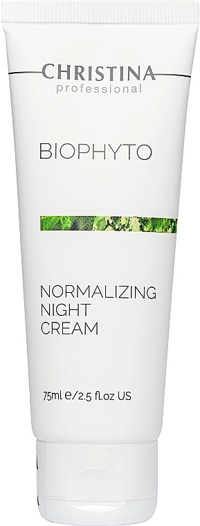 Нормализующий ночной крем - Christina Bio Phyto Normalizing Night Cream, 75ml - фото N1