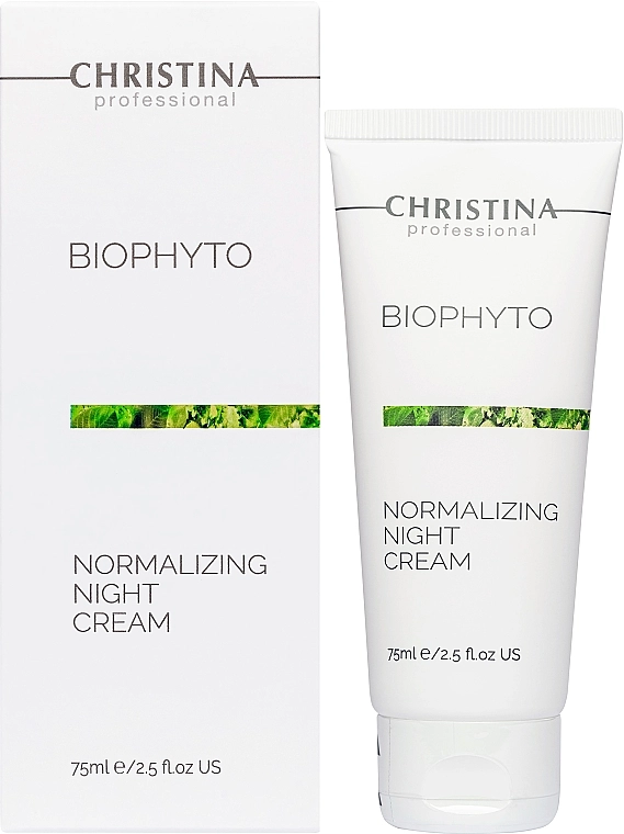 Нормализующий ночной крем - Christina Bio Phyto Normalizing Night Cream, 75ml - фото N2