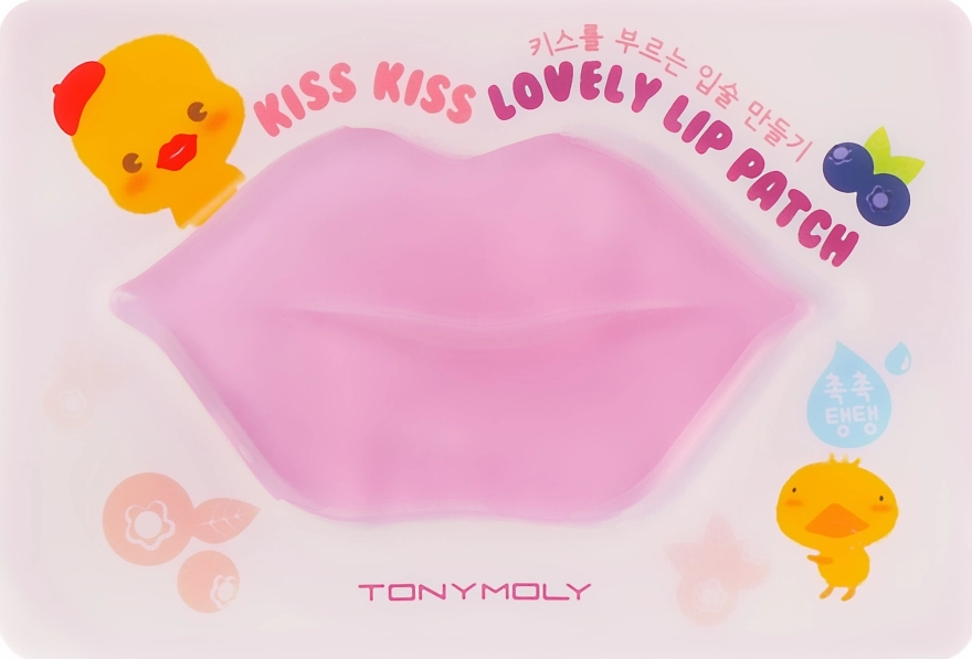 Tony Moly Локальна маска Kiss Kiss Lovely Lip Patch - фото N1