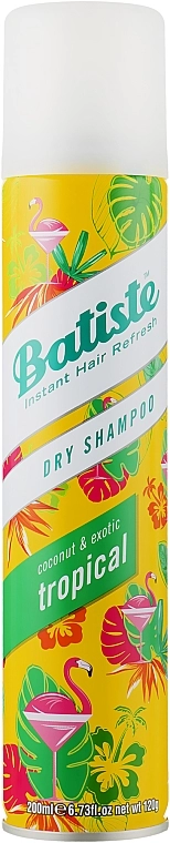 Batiste Сухой шампунь Dry Shampoo Coconut and Exotic Tropical - фото N4