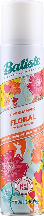 Batiste Сухий шампунь Dry Shampoo Bright and Живий Floral Essences - фото N1