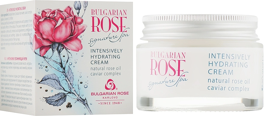 Bulgarian Rose Интенсивно увлажняющий крем Signature Spa Intensively Hydrating Cream - фото N1