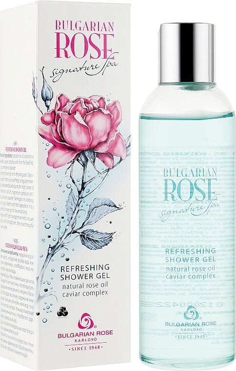 Bulgarian Rose Освежающий душ-гель Signature SPA Refreshing Shower Gel - фото N1