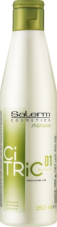 Salerm Шампунь для сухого пошкодженого волосся Citric Balance Shampoo - фото N1