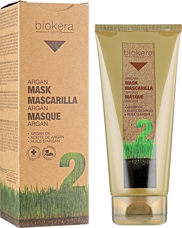 Salerm Маска с аргановым маслом Biokera Argan Mask - фото N1