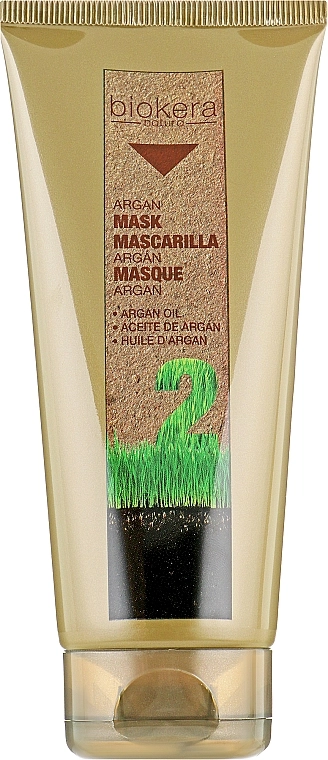 Salerm Маска с аргановым маслом Biokera Argan Mask - фото N2