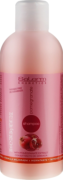 Salerm Шампунь з екстрактом граната Pomegranate Shampoo - фото N2