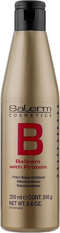 Salerm Протеиновый бальзам для волос Linea Oro Proteinico Balsamo - фото N1