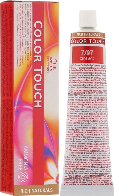 Wella Professionals Безаміачна фарба для волосся Color Touch Rich Naturals - фото N1