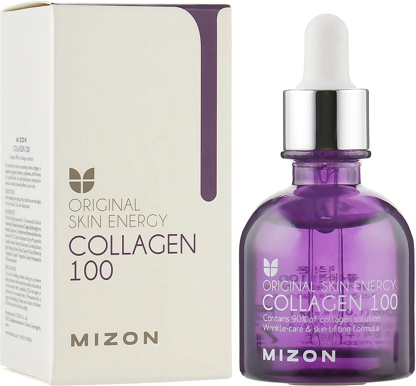 Mizon Колагенова сироватка для пружності шкіри Original Skin Energy Collagen 100 Ampoule - фото N2