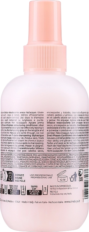 Inebrya Двофазний кондиціонер з кератином Keratin Bi-Phase Conditioner - фото N2