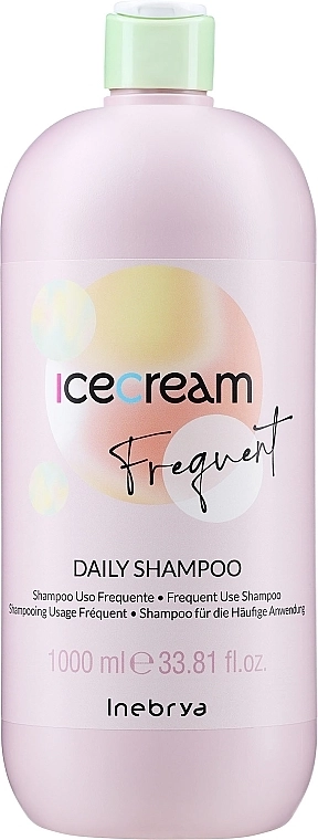 Inebrya Шампунь для всіх типів волосся Frequent Ice Cream Daily Shampoo - фото N1