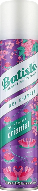 Сухий шампунь - Batiste Dry Shampoo Pretty and Opulent Oriental, 200 мл - фото N3