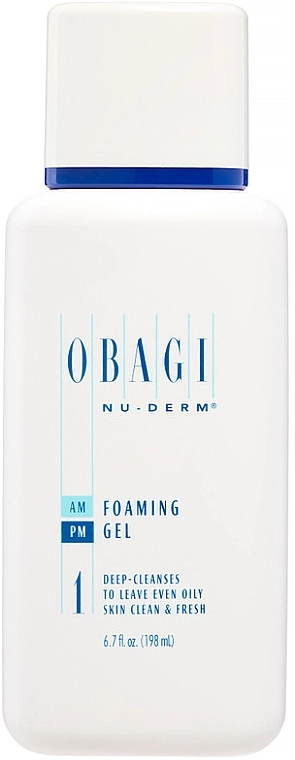 Obagi Medical Очищаючий засіб для нормальної і жирної шкіри Nu-Derm Foaming Gel - фото N1