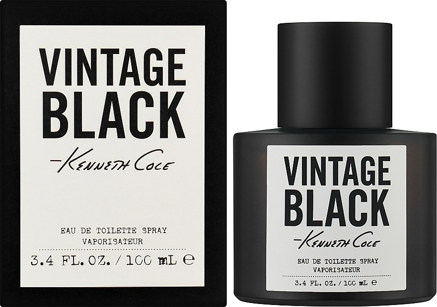 Kenneth Cole Vintage Black Туалетная вода - фото N2