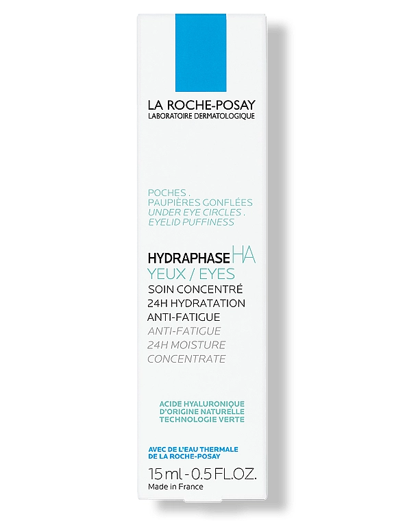 La Roche-Posay Концентрированный увлажняющий гель для кожи вокруг глаз Hydraphase HA Eyes - фото N3
