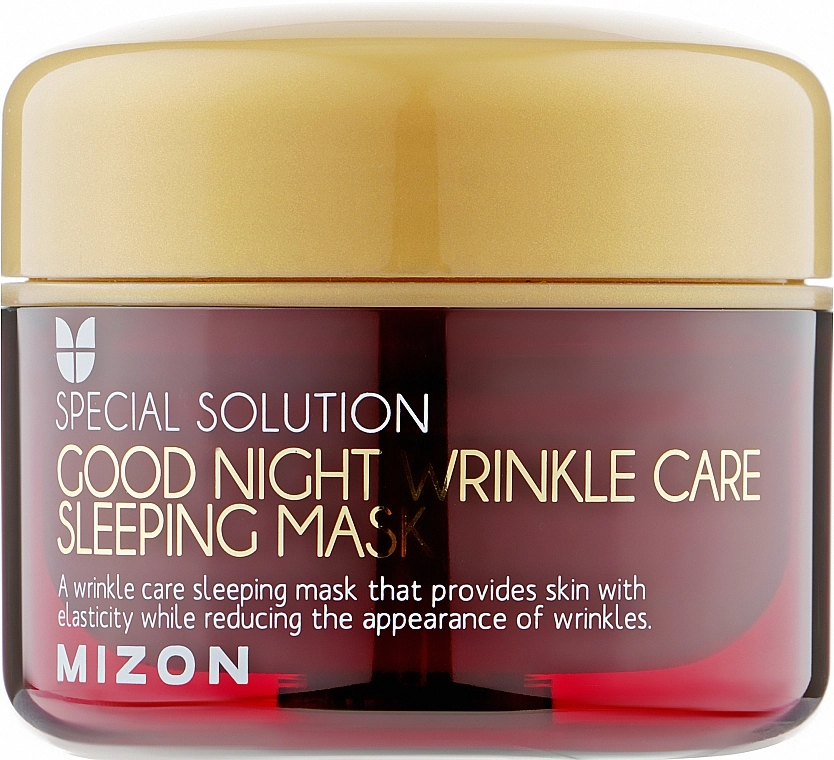 Mizon Ретинолова поживна нічна маска від зморшок Good Night Wrinkle Care Sleeping Mask - фото N1