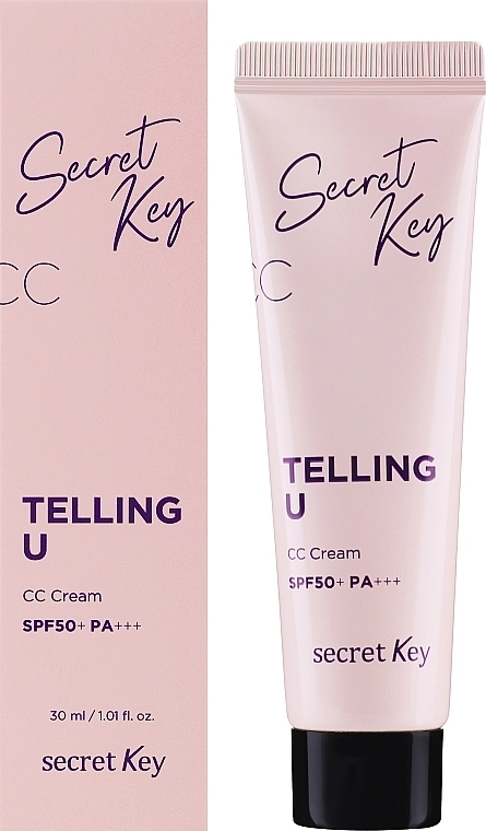 Secret Key Telling U CC Cream SPF 50 Telling U CC Cream SPF 50 - фото N2