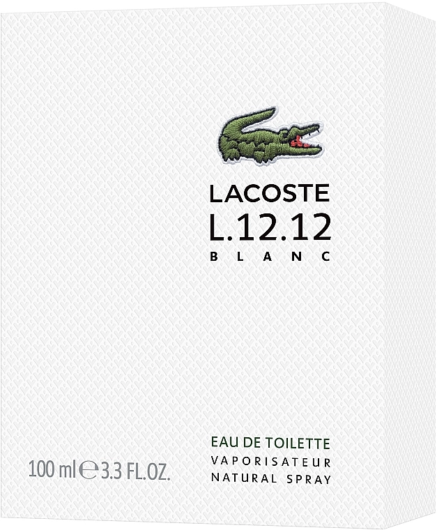 Lacoste Eau De L.12.12 Blanc Туалетная вода - фото N3