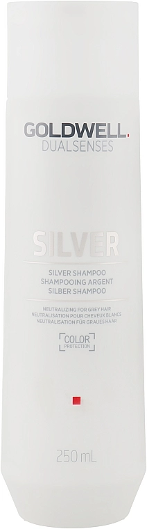 Goldwell Коригуючий шампунь для сивого і світлого волосся Dualsenses Silver - фото N1