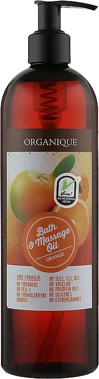 Organique Масло для ванны и массажа "Апельсин" HomeSpa Bath & Massage Oil - фото N5