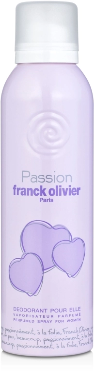 Парфумований дезодорант-спрей жіночий - Franck Olivier Passion, 250 мл - фото N3