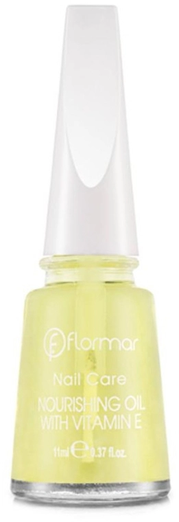 Flormar Масло для кутикули і зростання нігтів Nail Care Nourishing Oil With Vitamin E - фото N1