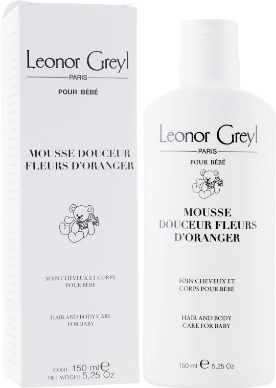 Leonor Greyl Дитячий шампунь для волосся і шкіри Mousse Douceur Fleurs d'oranger - фото N1