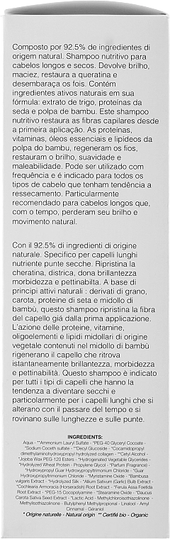 Leonor Greyl Шампунь-кондиціонер для довгого волосся Shampooing Creme Moelle de Bambou - фото N3