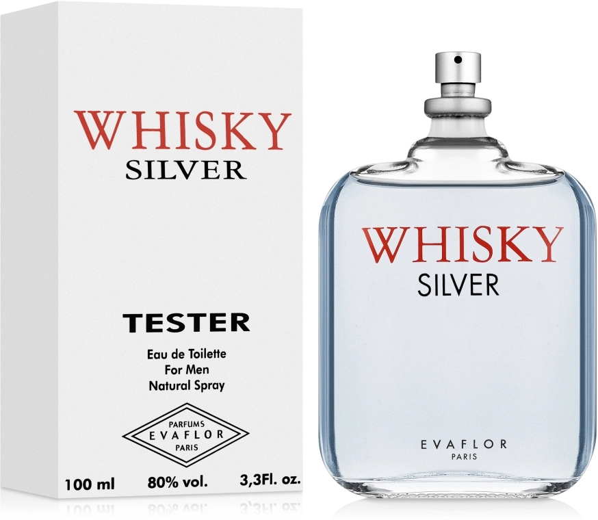 Evaflor Whisky Silver Туалетна вода (Тестер без кришечки) - фото N2