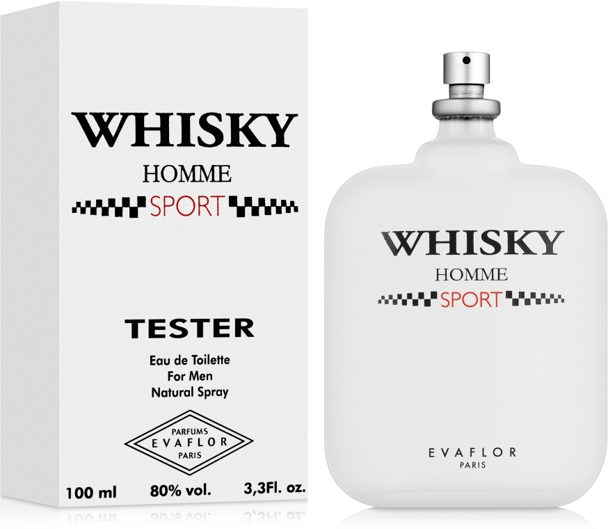 Evaflor Whisky Sport Туалетна вода (тестер без кришечки) - фото N2