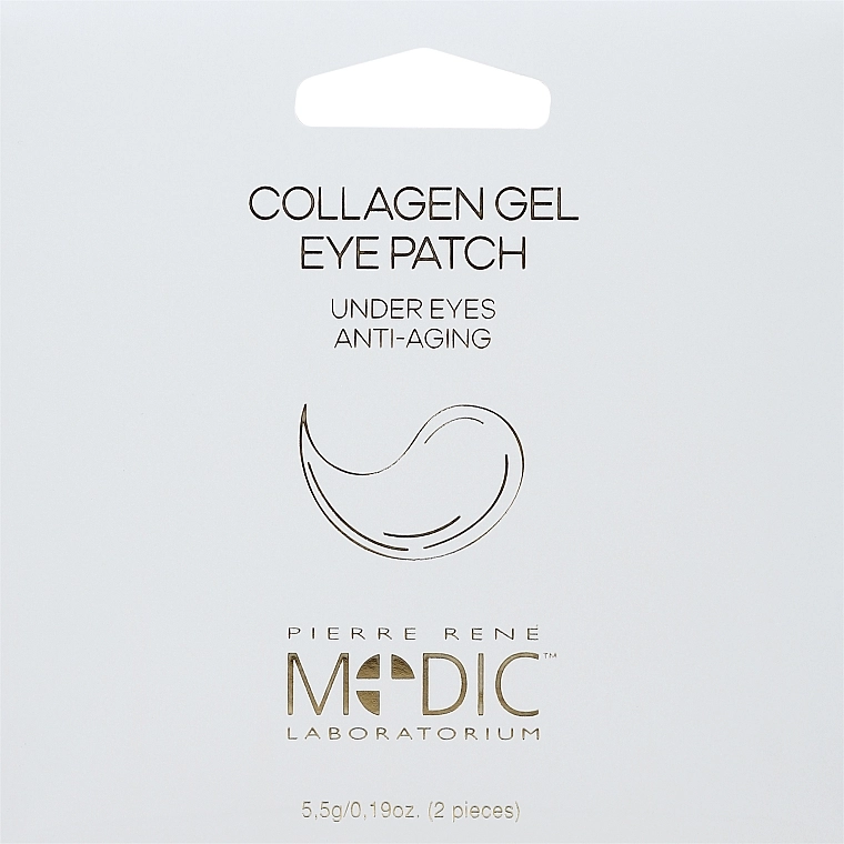 Pierre Rene Гелеві диски під очі Medic Laboratorium Anti-aging gel eye patch - фото N1